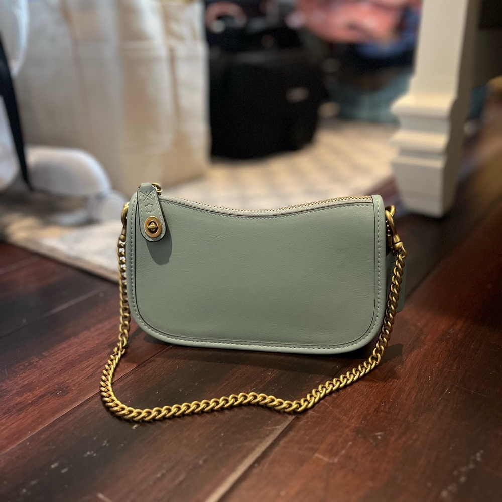 Coach Swinger Bag 20 (Light Blue)